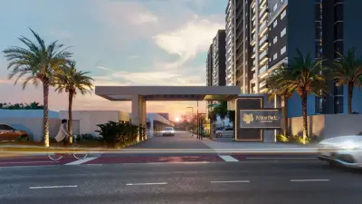 Vista do bairro Itoupava Central em Blumenau para comprar imóvel na planta